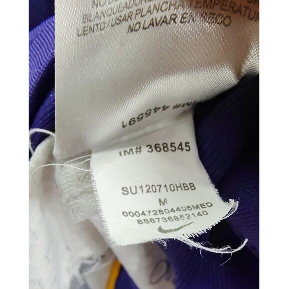 Nike NFL Mens Jersey Size Medium Vikings Adrian Peterson On Field 28 Stitched - Picture 8 of 10